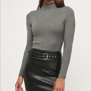 Never Worn Express Ribbed Turtleneck Sweater